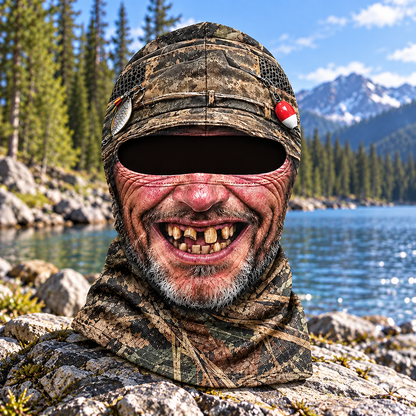 MollyTee Gap Tooth Grin Funny Face Balaclava Face Mask