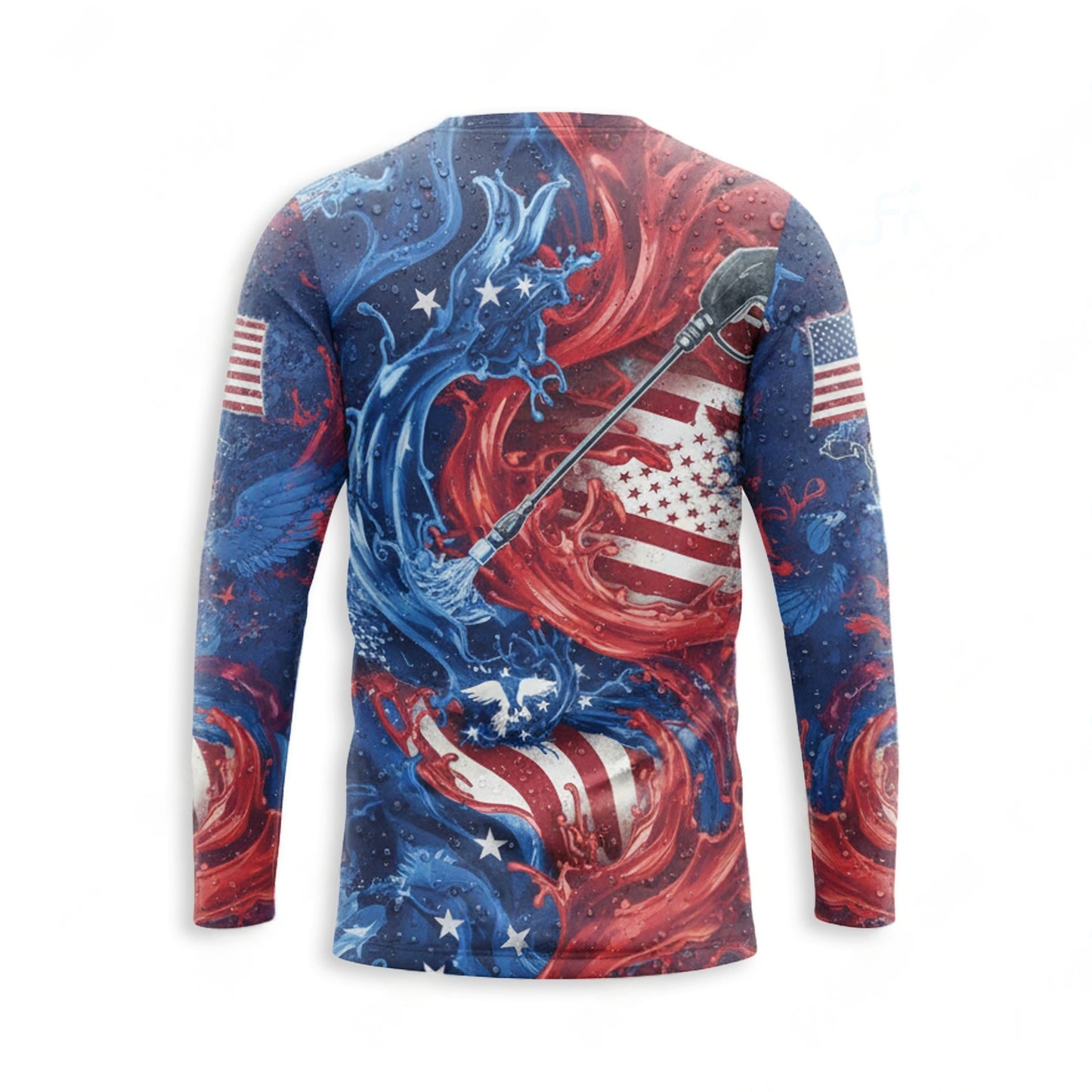 Custom Bleach-Resistant Pressure Washing Uniform Shirt 132