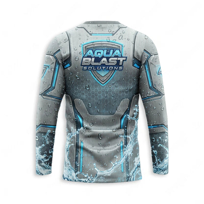 Custom Bleach-Resistant Pressure Washing Uniform Shirt 130