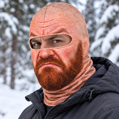 MollyTee Funny Face Ski Balaclava Face Mask (10 faces)