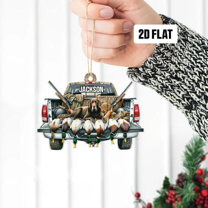 MollyTee Duck Hunting Christmas Ornament - image 6