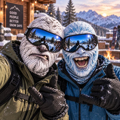 MollyTee Ice Monster Snow Beast Balaclava Mask (6 Types)