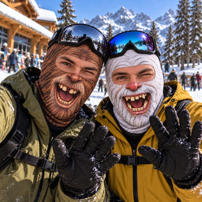 MollyTee Sasquatch Yeti Balaclava Face Mask
