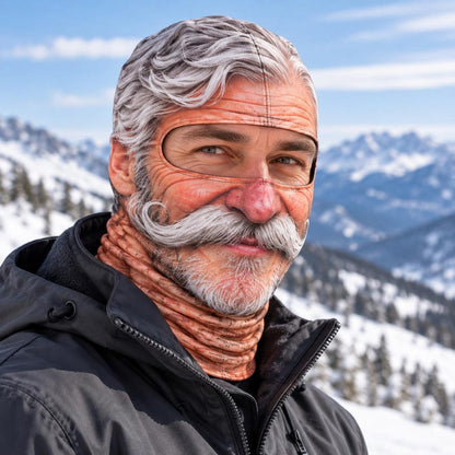 MollyTee Funny Old Face Ski Face Mask Balaclava (13 Faces)