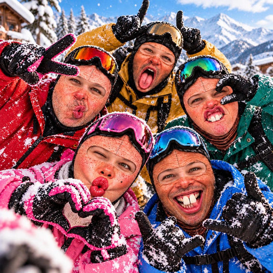 MollyTee Funny Ski Mask Balaclava Face Mask (5 types)