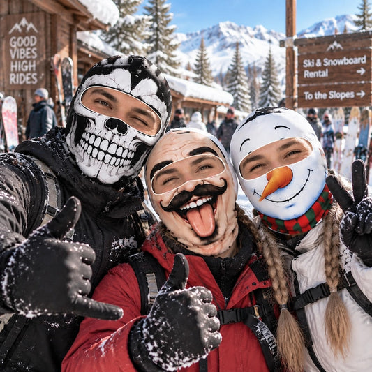 MollyTee Goofy Face Covering Balaclava Face Mask (23 Masks)