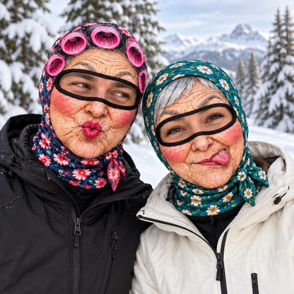MollyTee Funny Grandma Balaclava Ski Mask (6 styles)