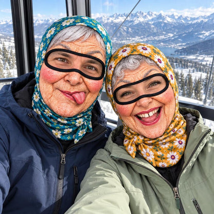 MollyTee Funny Grandma Balaclava Ski Mask (6 styles)