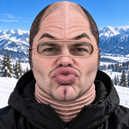 MollyTee Hilarious Novelty Face Mask for Skiing Mask Balaclava