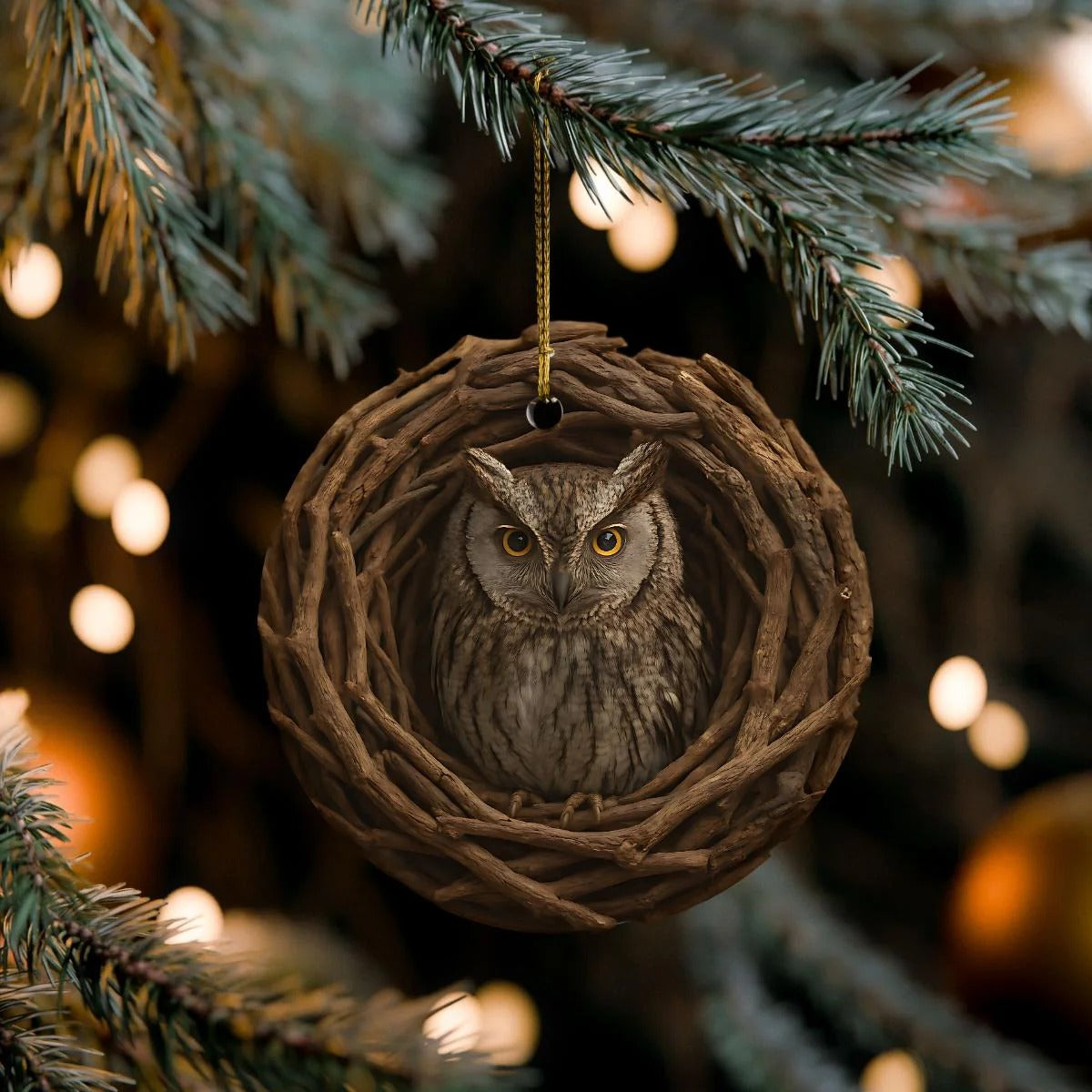 MollyTee Personalized Woodland Hunting Acrylic Christmas Ornament Custom Gift For Hunters 2D Flat - 2-Sided - image 11