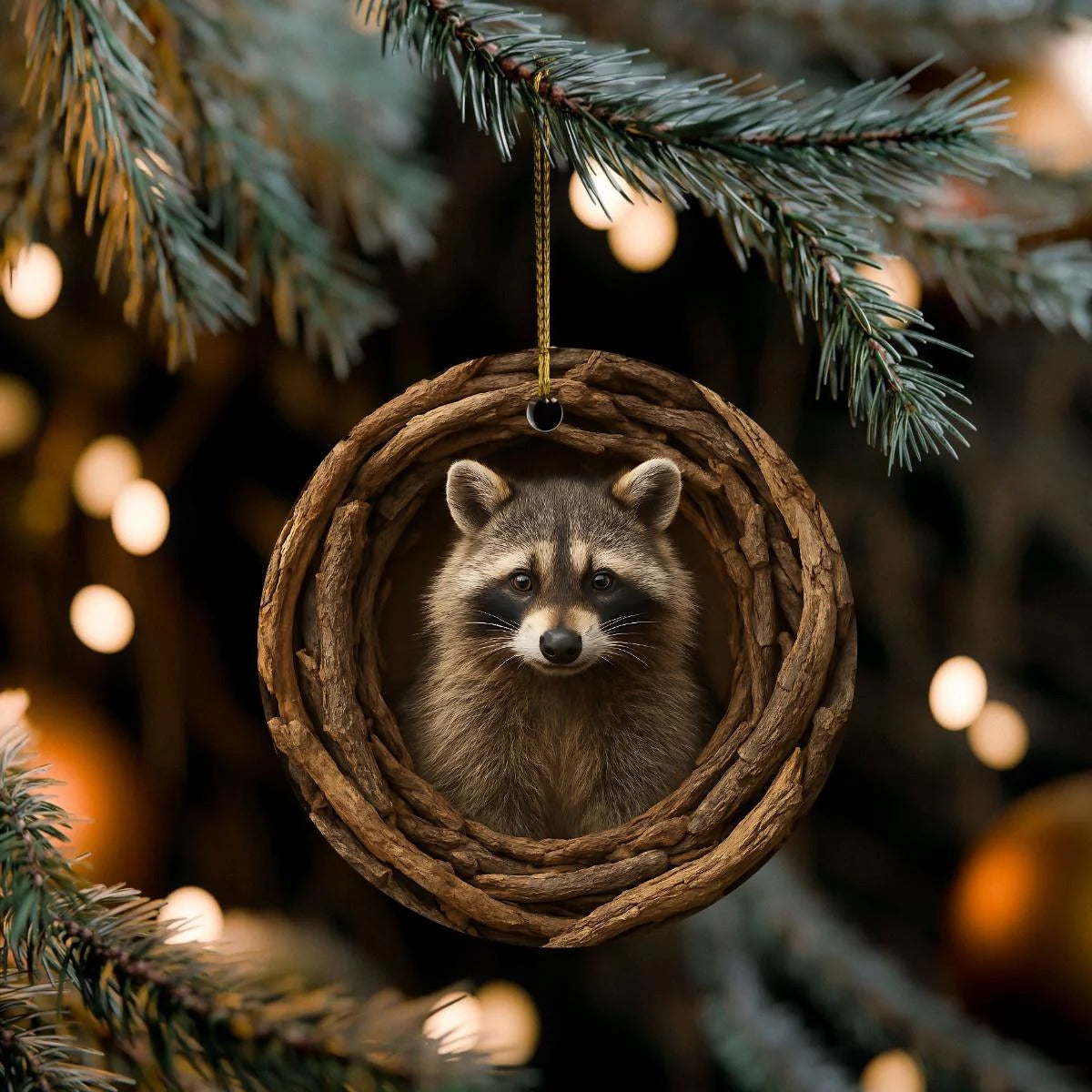 MollyTee Personalized Woodland Hunting Acrylic Christmas Ornament Custom Gift For Hunters 2D Flat - 1-Sided - image 7