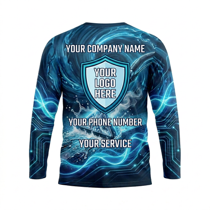 Custom Bleach-Resistant Pressure Washing Uniform Shirt 108