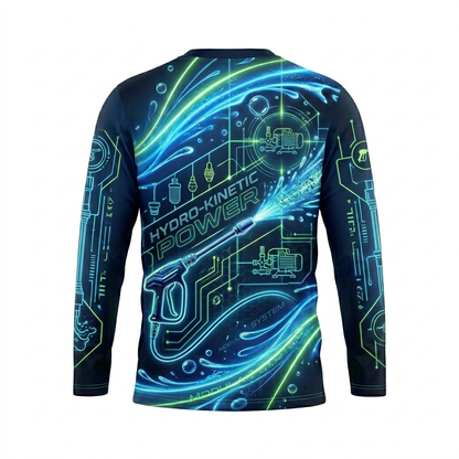Custom Bleach-Resistant Pressure Washing Uniform Shirt 151