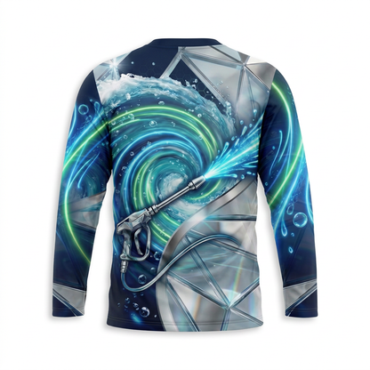 Custom Bleach-Resistant Pressure Washing Uniform Shirt 102
