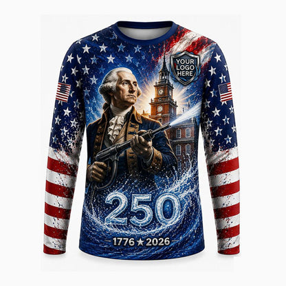 Custom Bleach-Resistant Pressure Washing Uniform Shirt 185