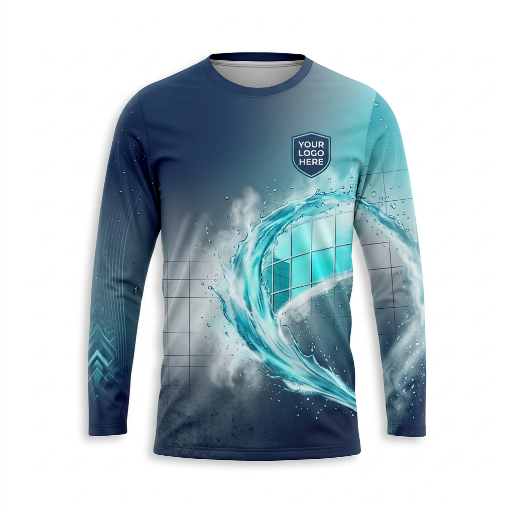 Custom Bleach-Resistant Pressure Washing Uniform Shirt 046