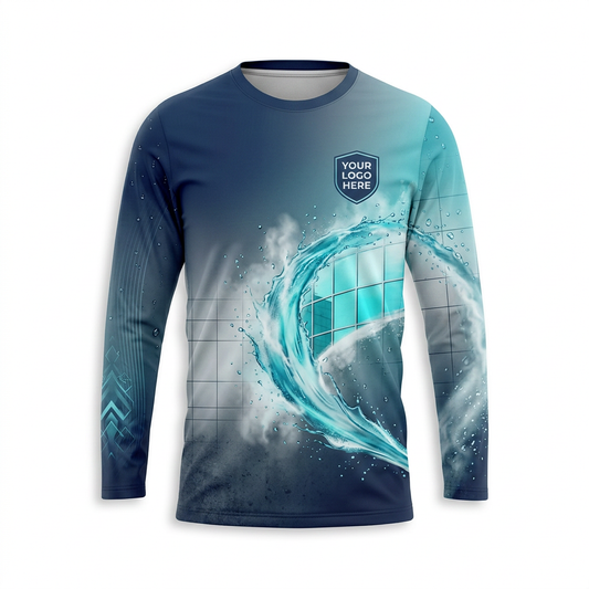 Custom Bleach-Resistant Pressure Washing Uniform Shirt 046