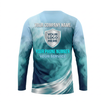 Custom Bleach-Resistant Pressure Washing Uniform Shirt 018
