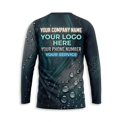 Custom Bleach-Resistant Pressure Washing Uniform Shirt 024