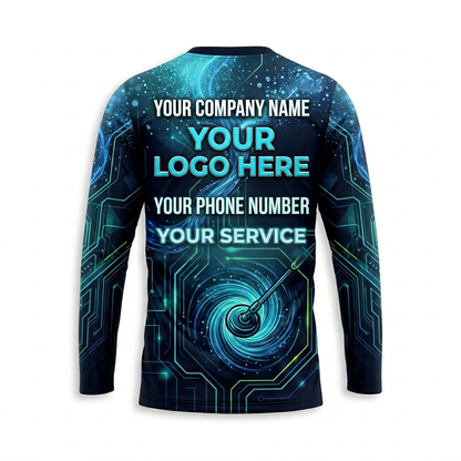 Custom Bleach-Resistant Pressure Washing Uniform Shirt 030