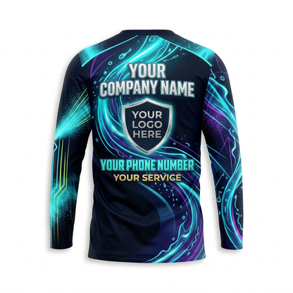 Custom Bleach-Resistant Pressure Washing Uniform Shirt 038