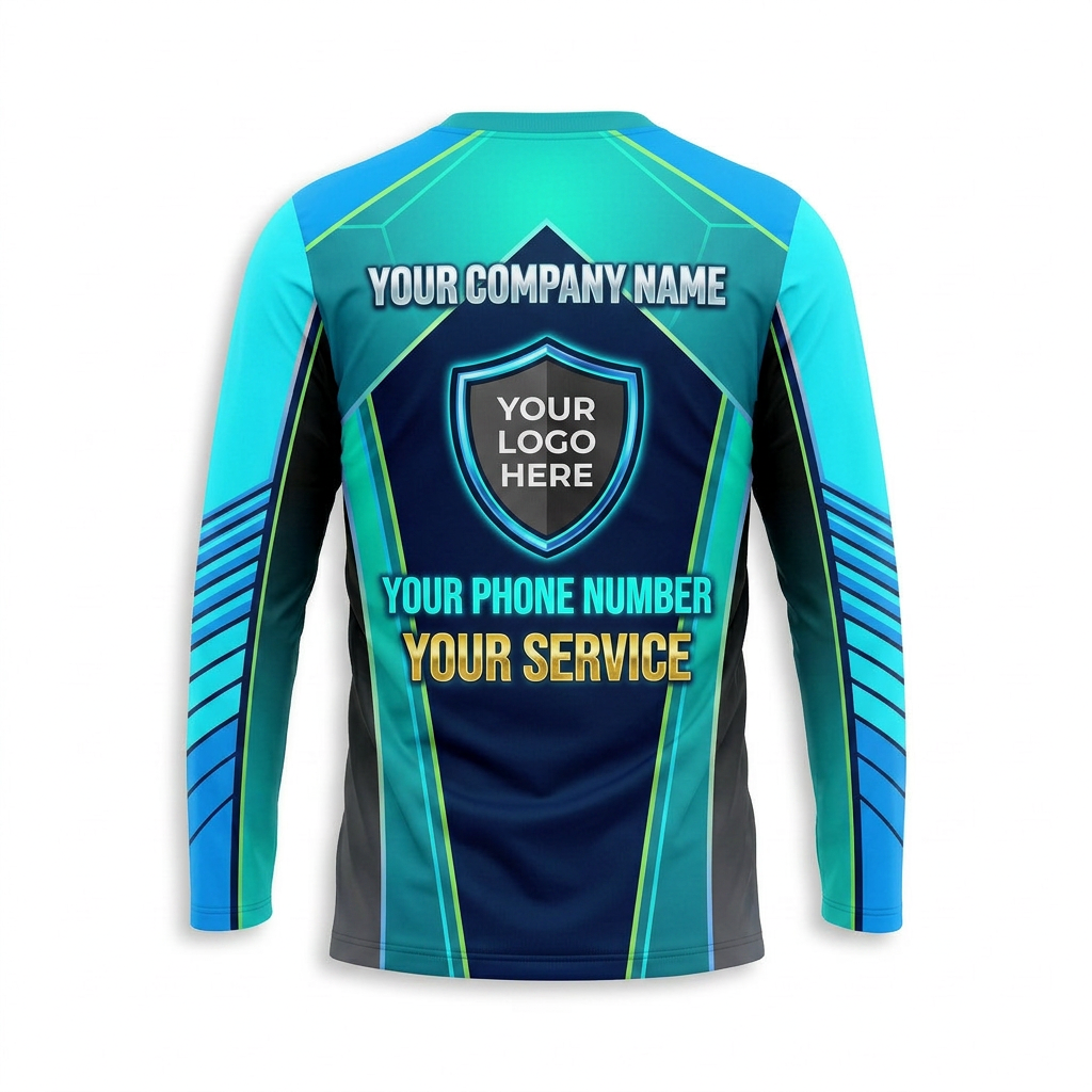 Custom Bleach-Resistant Pressure Washing Uniform Shirt 088