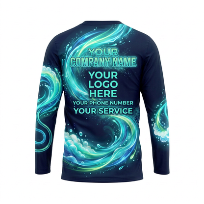 Custom Bleach-Resistant Pressure Washing Uniform Shirt 087