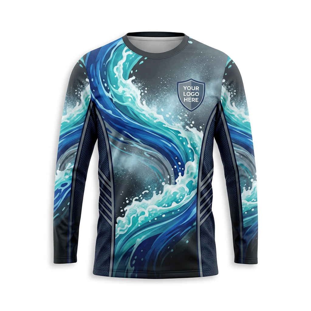 Custom Bleach-Resistant Pressure Washing Uniform Shirt 090