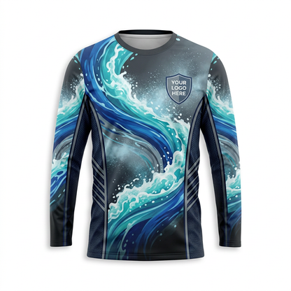 Custom Bleach-Resistant Pressure Washing Uniform Shirt 090