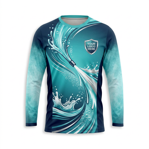 Custom Bleach-Resistant Pressure Washing Uniform Shirt 085
