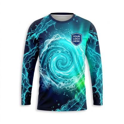 Custom Bleach-Resistant Pressure Washing Uniform Shirt 010