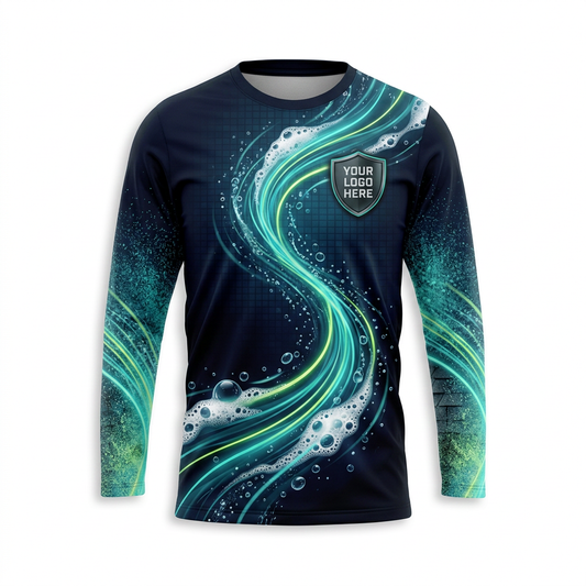 Custom Bleach-Resistant Pressure Washing Uniform Shirt 012