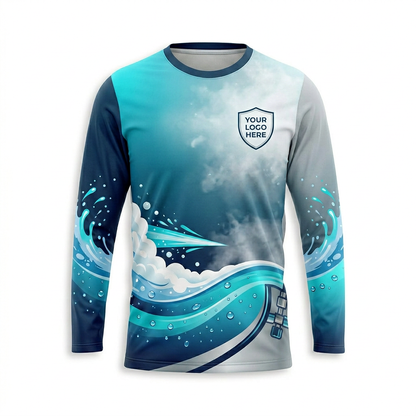 Custom Bleach-Resistant Pressure Washing Uniform Shirt 045