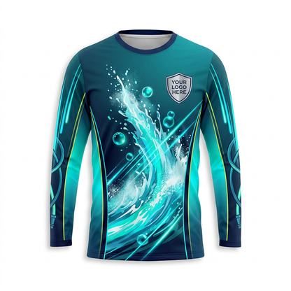 Custom Bleach-Resistant Pressure Washing Uniform Shirt 058