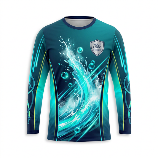 Custom Bleach-Resistant Pressure Washing Uniform Shirt 058
