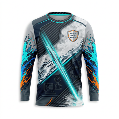 Custom Bleach-Resistant Pressure Washing Uniform Shirt 062