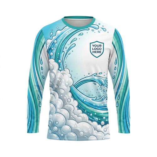 Custom Bleach-Resistant Pressure Washing Uniform Shirt 068
