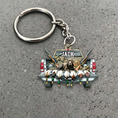 MollyTee Duck Hunting Christmas Ornament - image 1
