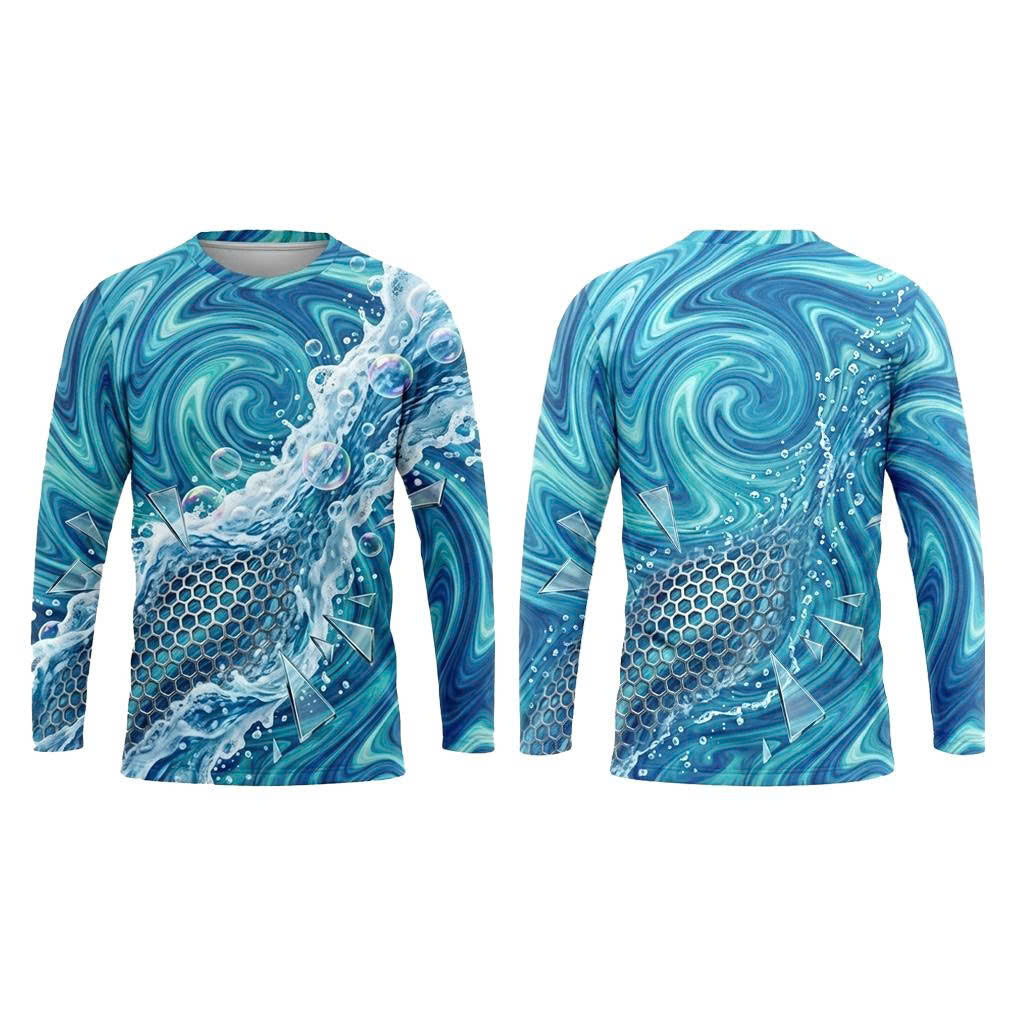 Custom Foam Burst Performance Pressure Washing Shirt