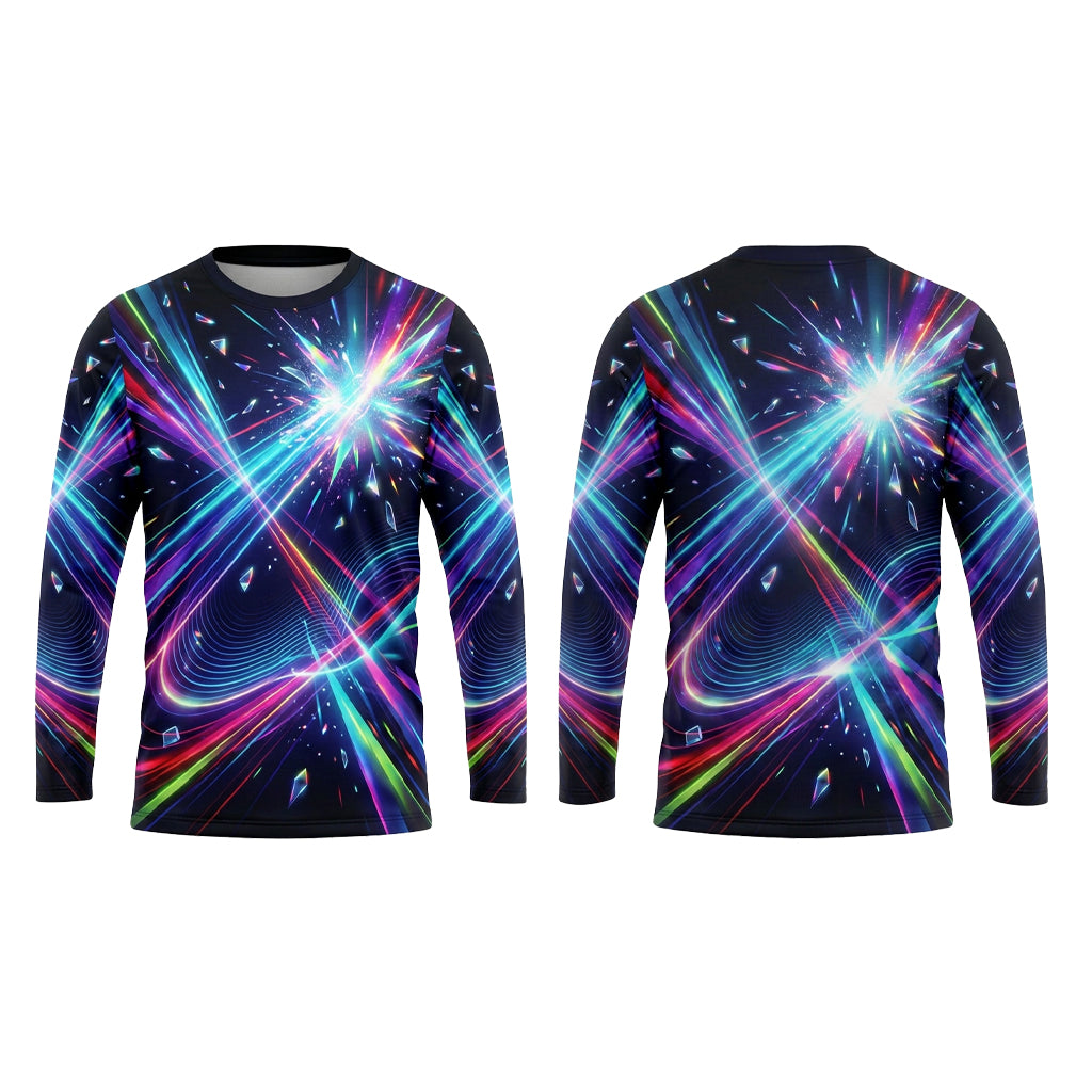 Laser Spectrum Custom Painter Work Shirt - Front and Back View